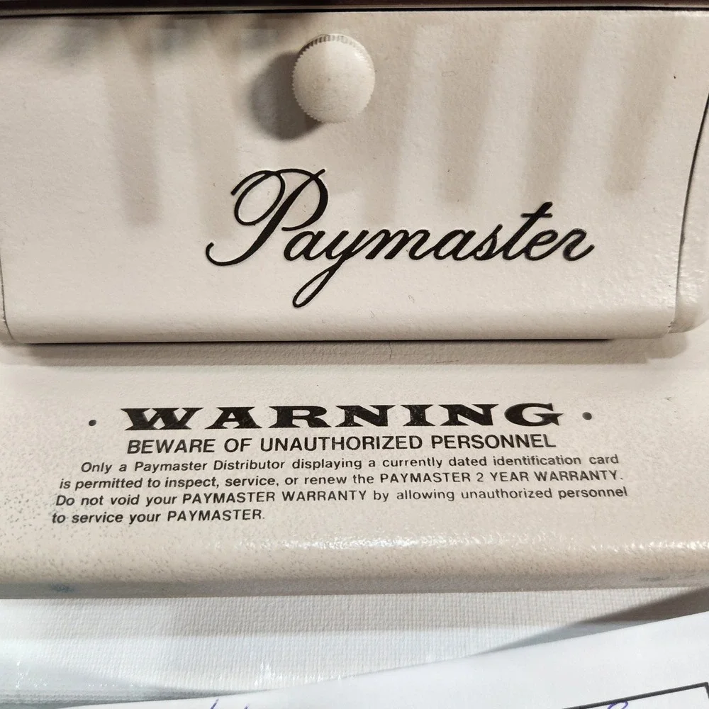 PayMaster indicates business check